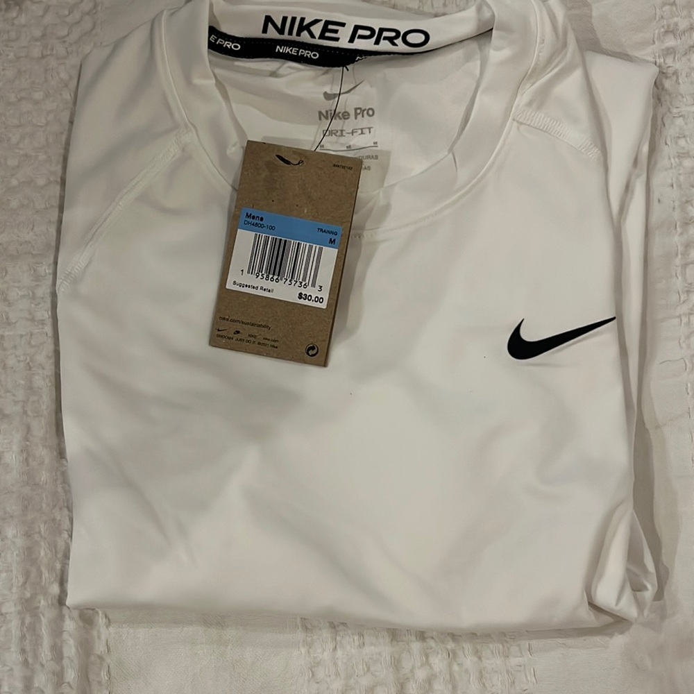 Nike Pro compression shirt.